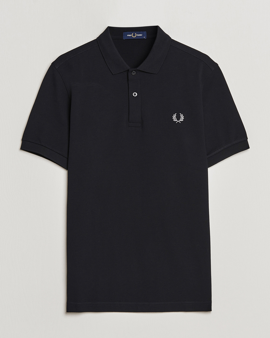 Herr | Fred Perry | Fred Perry | Plain Polo Black