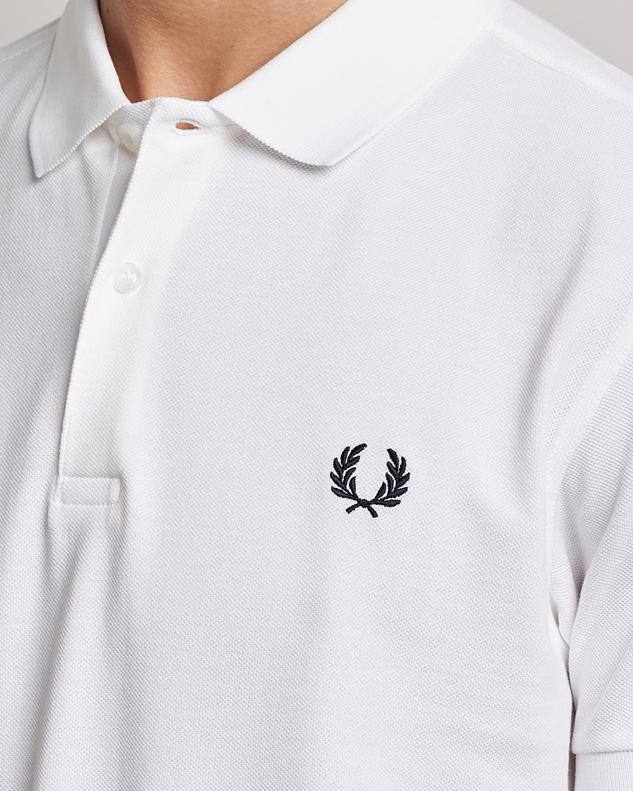 Herr | Pikéer | Fred Perry | Plain Polo White