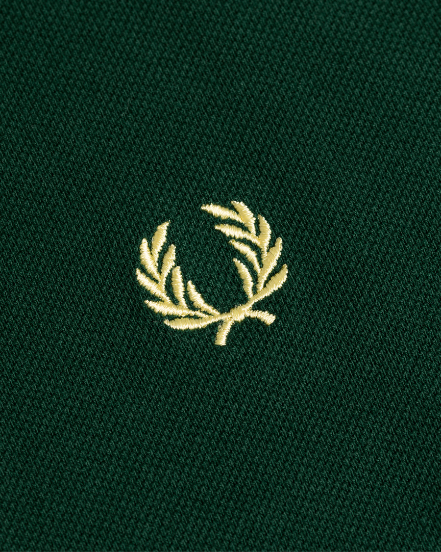 Herr | Pikéer | Fred Perry | Slim Fit Plain Polo Ivy Green
