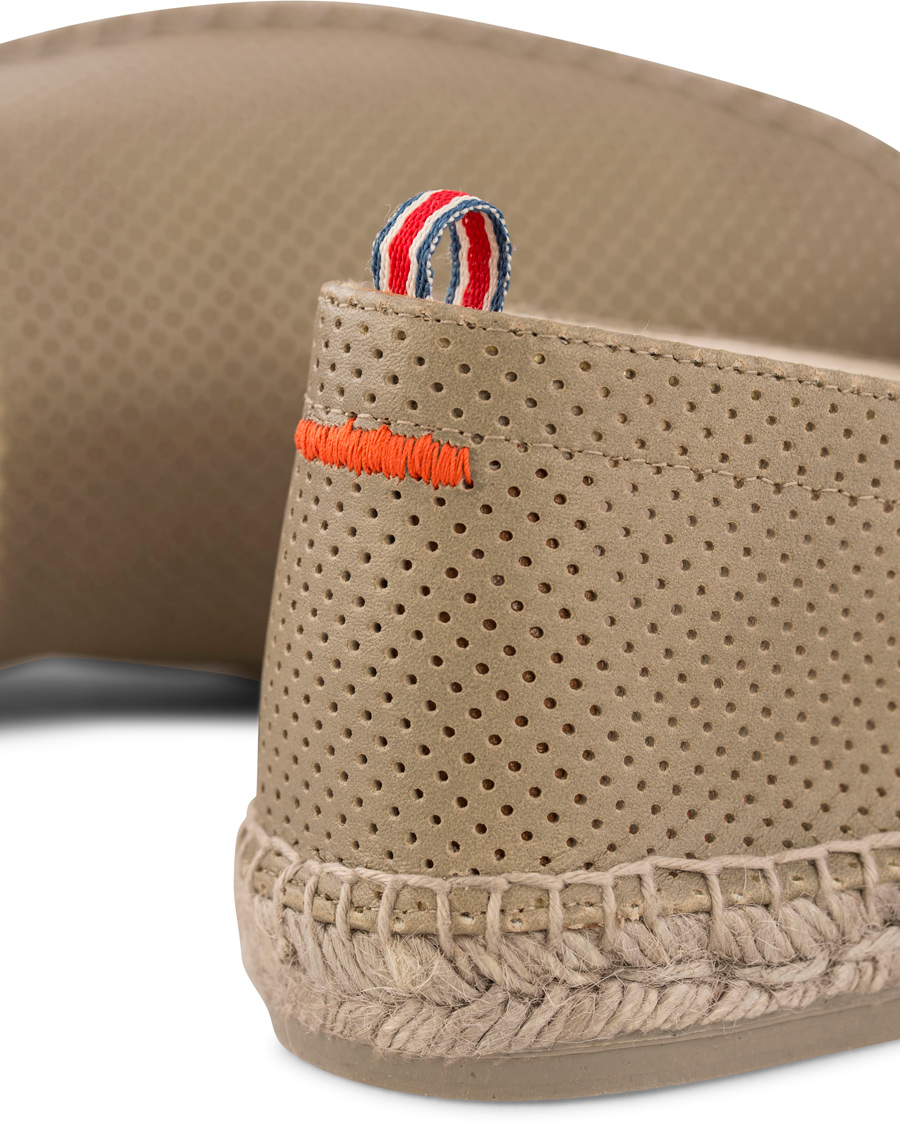 Herr | Castañer Pablo Perforated Nappa Leather Espadrilles Piedra | Castañer | Pablo Perforated Nappa Leather Espadrilles Piedra