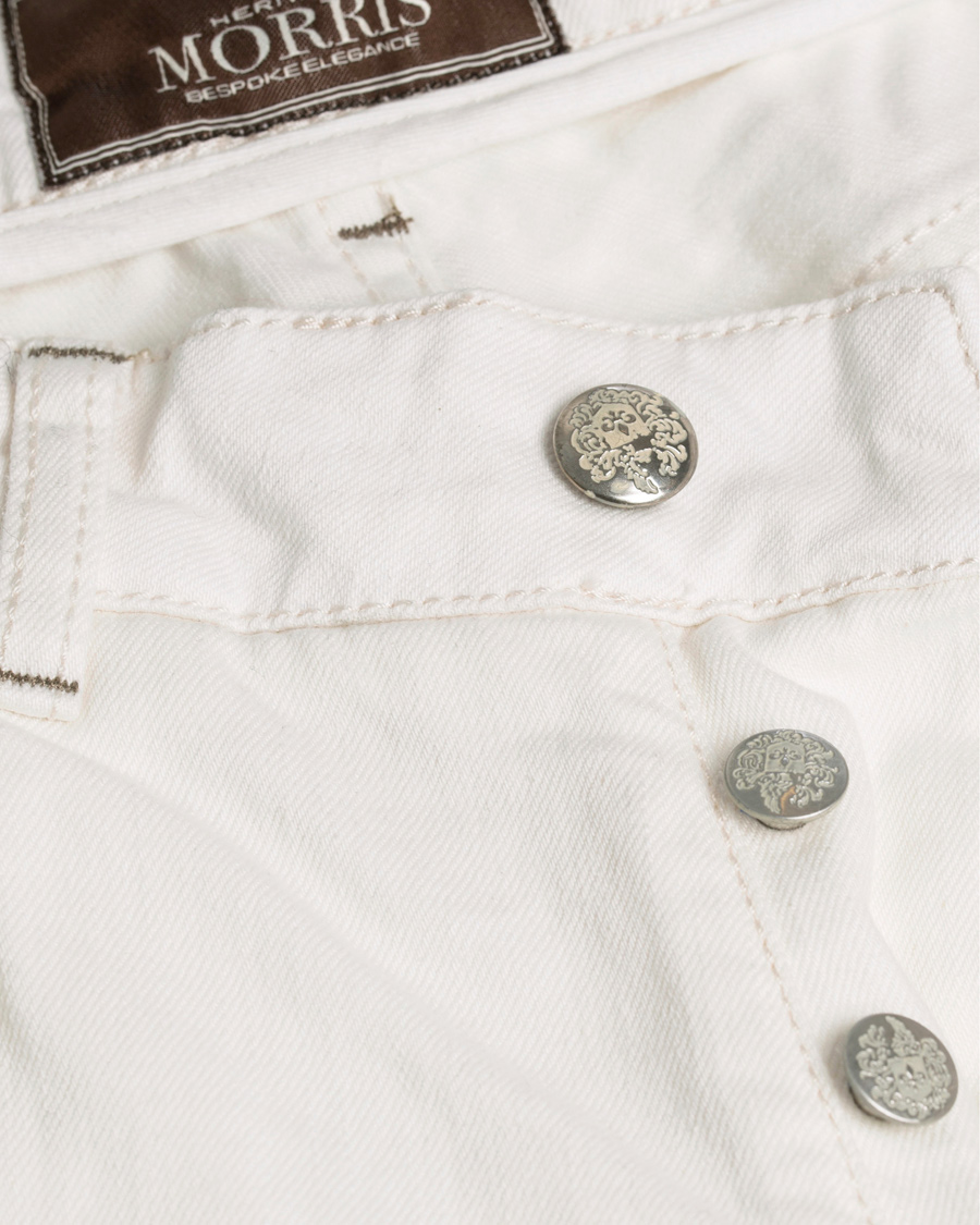 Herr | Jeans | Morris Heritage | Raw Jeans Off White