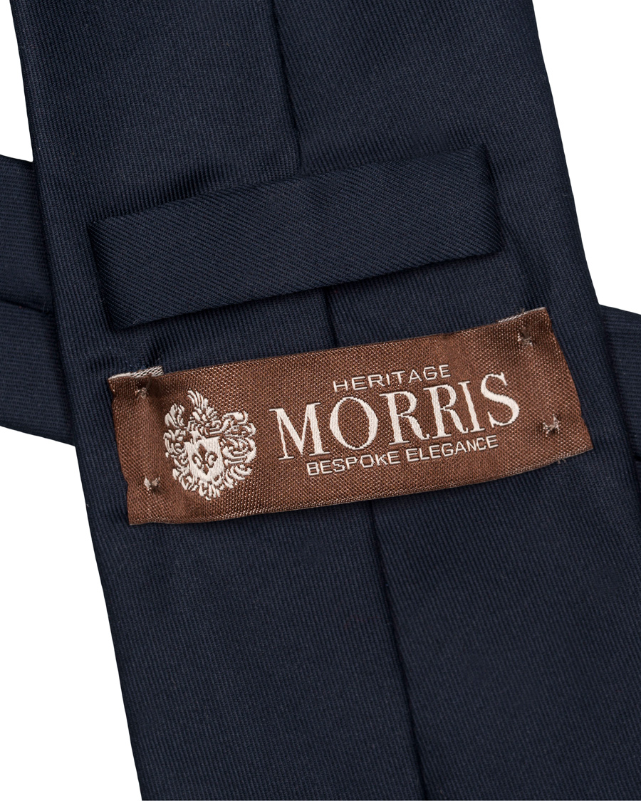 Herr | Morris Heritage Venedig 8 cm Tie Navy | Morris Heritage | Venedig 8 cm Tie Navy