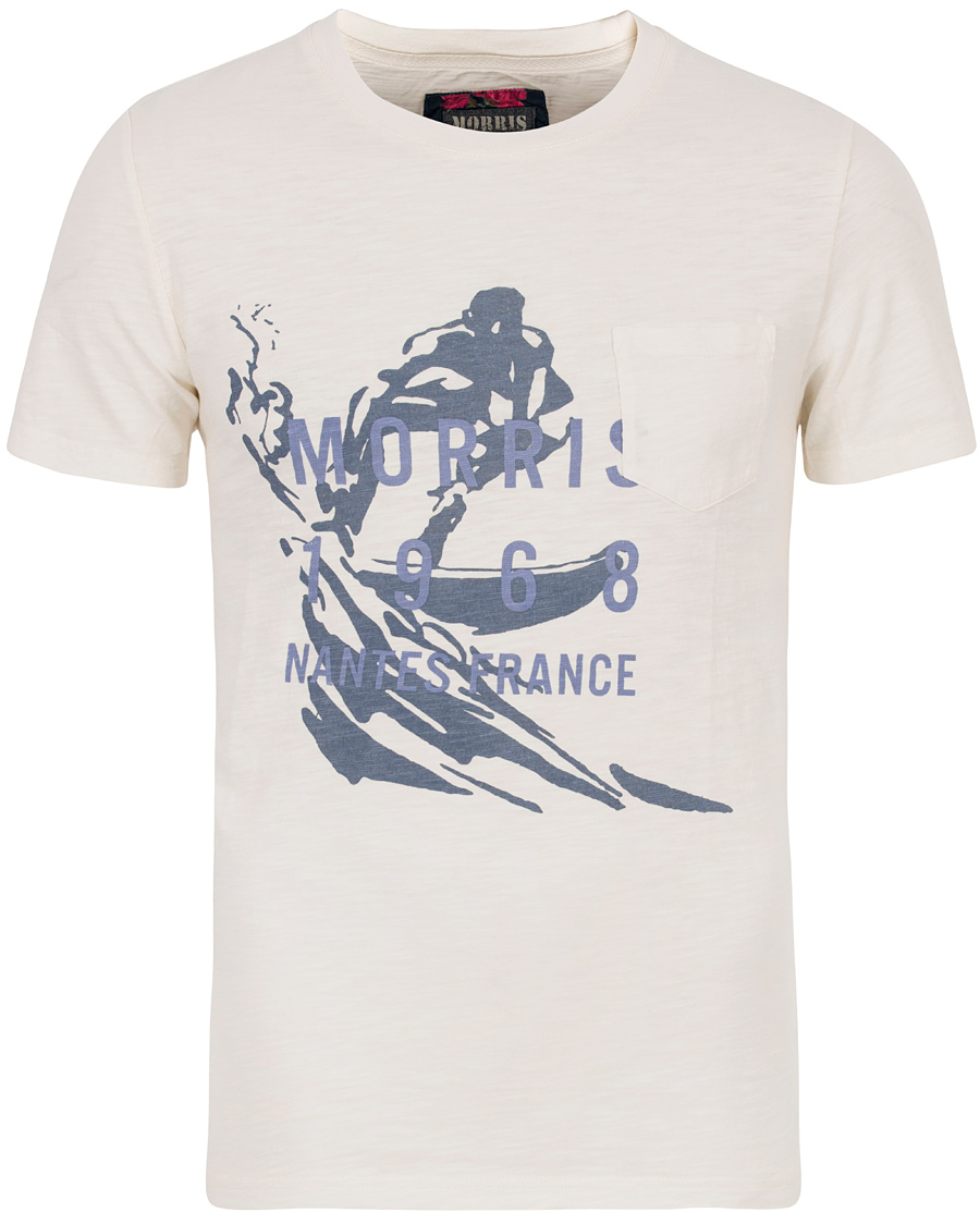 Herr | T-Shirts | Morris | Starkey Tee Off White