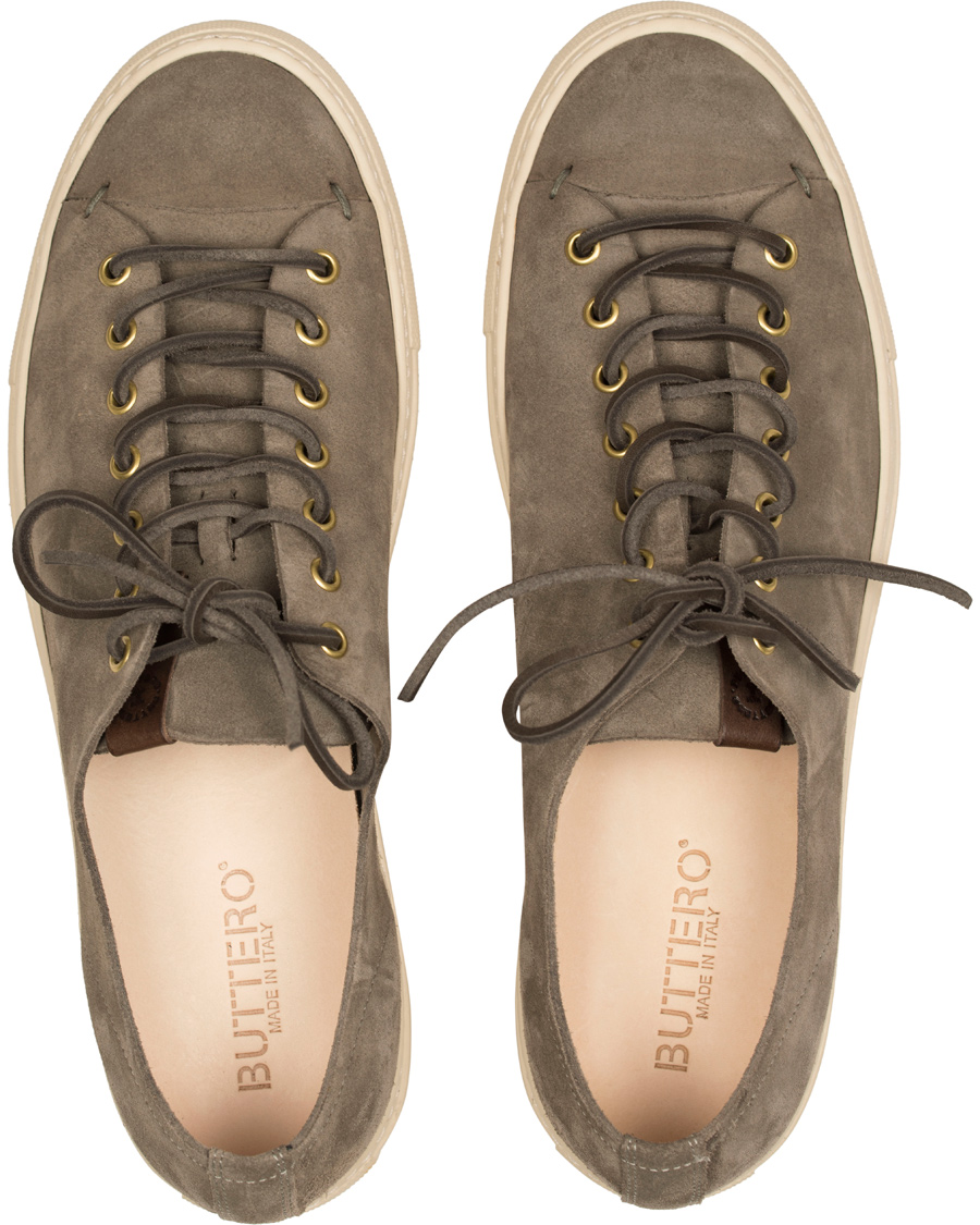 Herr | Buttero Sneaker Taupe Suede | Buttero | Sneaker Taupe Suede