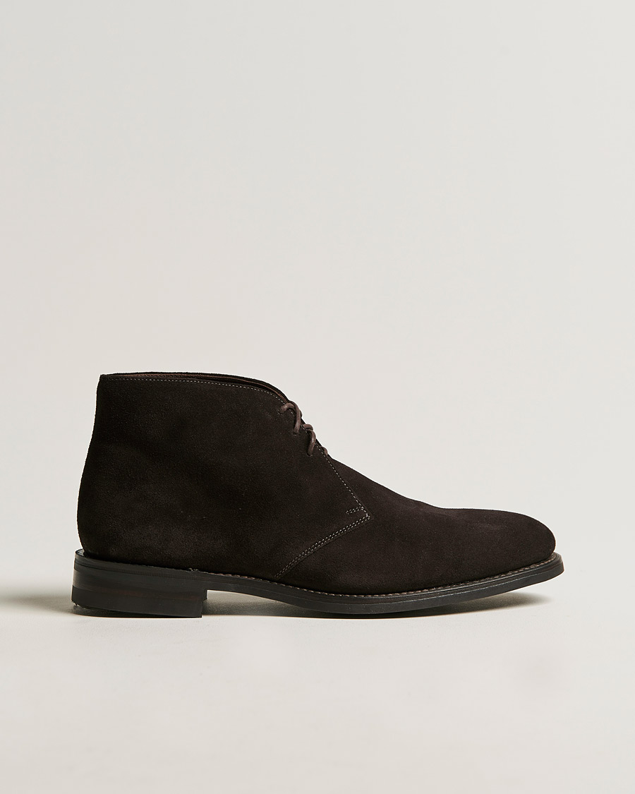 Herr | Kängor | Loake 1880 | Pimlico Chukka Boot Dark Brown Suede