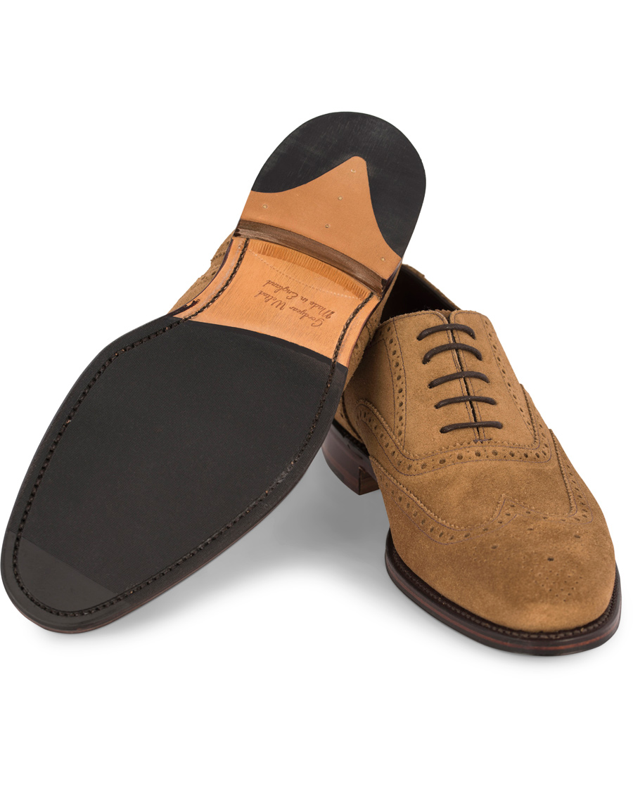 Herr | Loake 1880 MTO Buckingham Brogue Latice Maraca Suede | Loake 1880 | MTO Buckingham Brogue Latice Maraca Suede