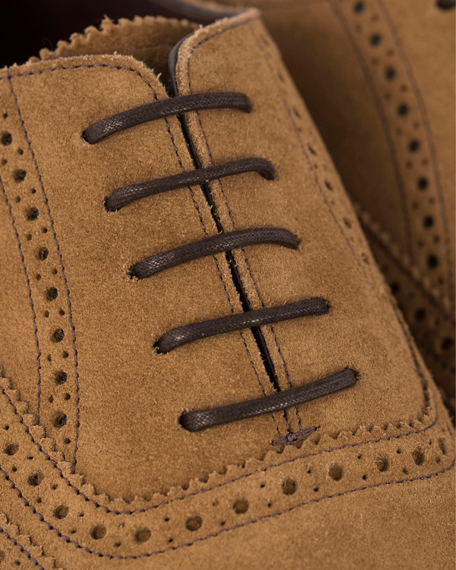 Herr | Loake 1880 MTO Buckingham Brogue Latice Maraca Suede | Loake 1880 | MTO Buckingham Brogue Latice Maraca Suede