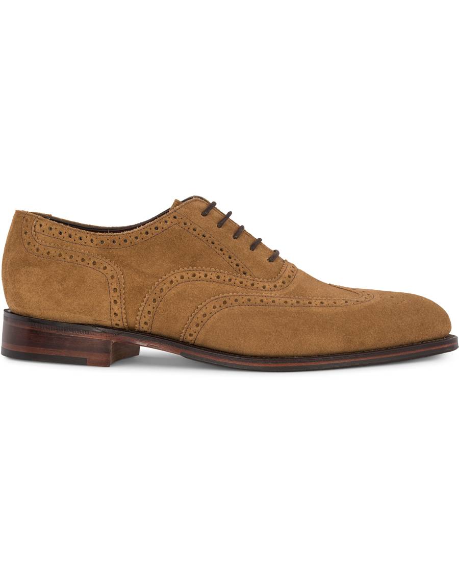 Herr | Loake 1880 MTO Buckingham Brogue Latice Maraca Suede | Loake 1880 | MTO Buckingham Brogue Latice Maraca Suede