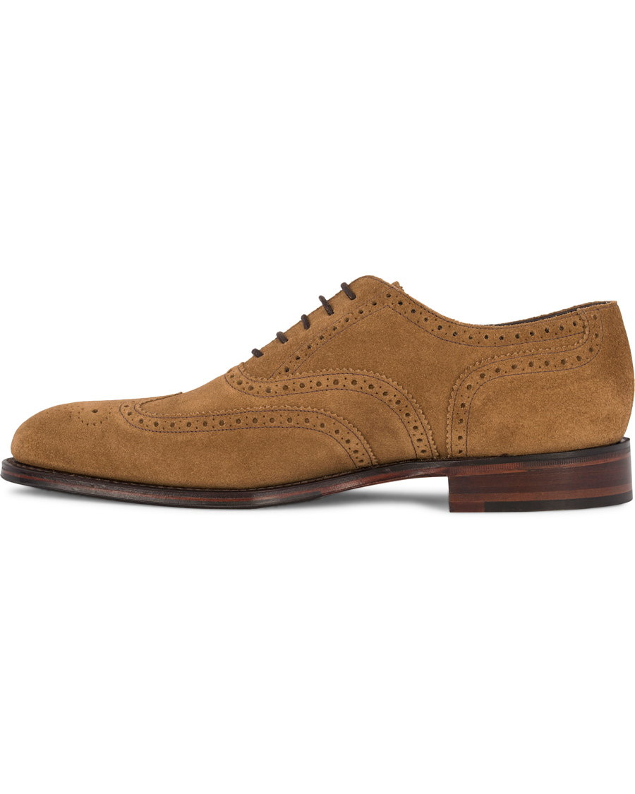 Herr | Loake 1880 MTO Buckingham Brogue Latice Maraca Suede | Loake 1880 | MTO Buckingham Brogue Latice Maraca Suede