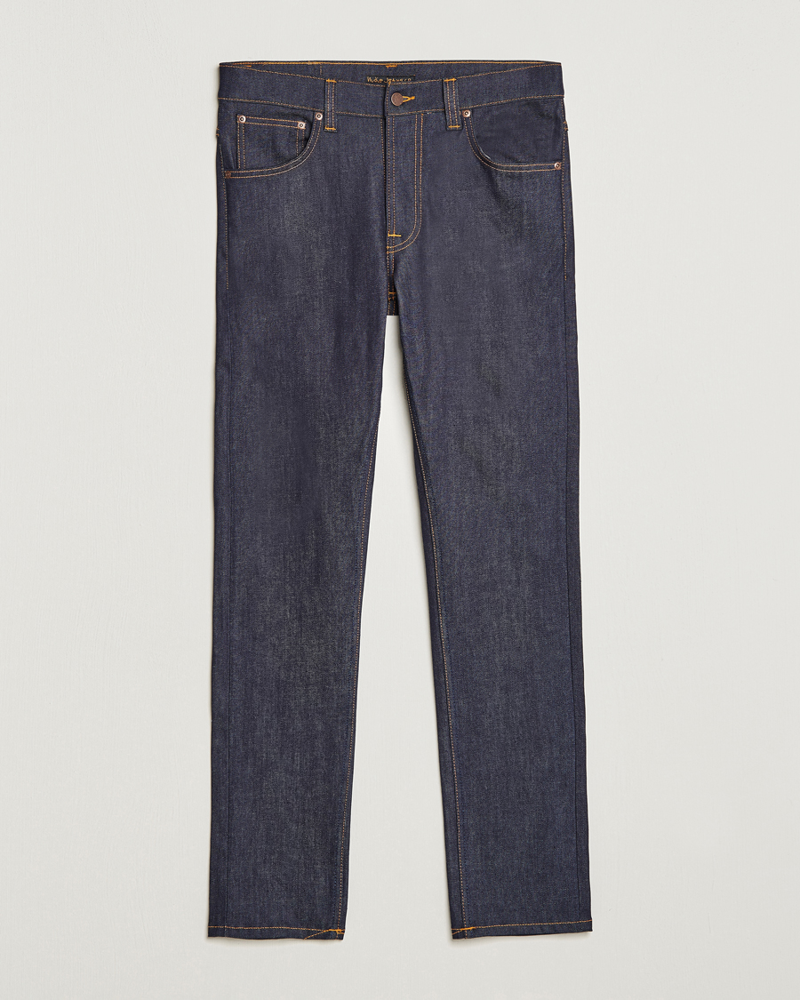 Herr | Jeans | Nudie Jeans | Lean Dean Jeans Dry 16 Dips