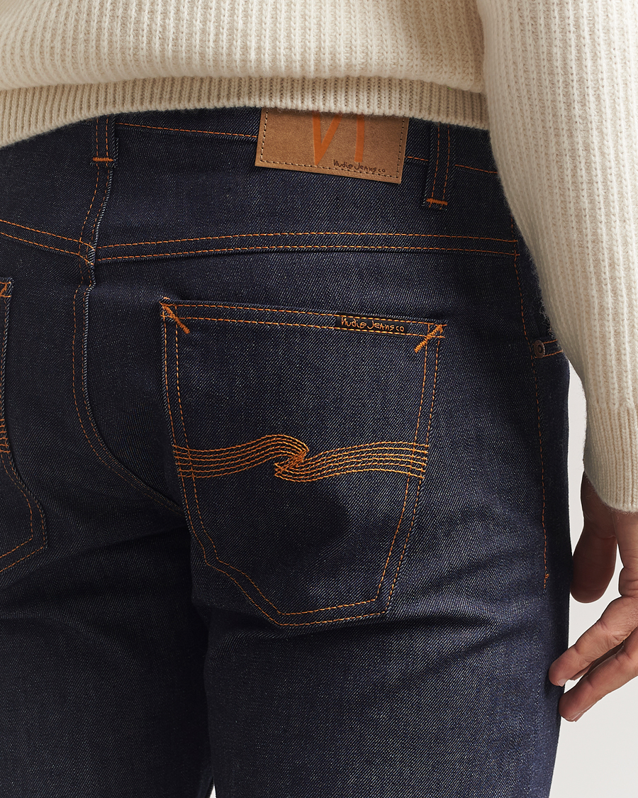 Herr | Jeans | Nudie Jeans | Lean Dean Jeans Dry 16 Dips