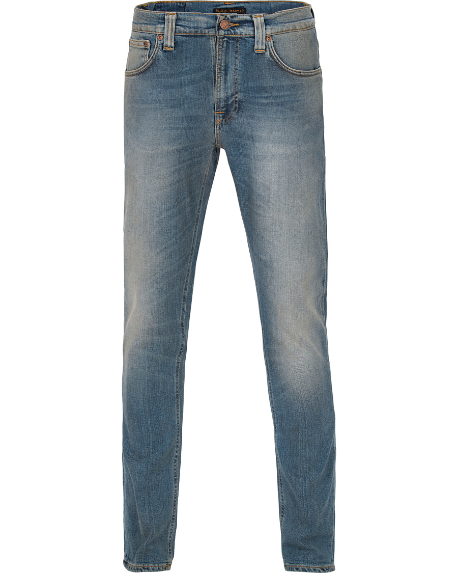 Herr | Jeans | Nudie Jeans | Lean Dean Organic Slim Fit Stretch Jeans Natural Fade