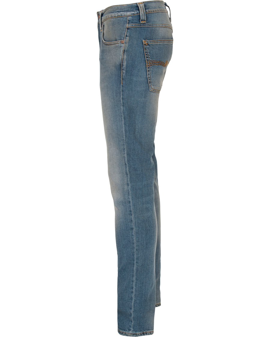 Herr | Jeans | Nudie Jeans | Lean Dean Organic Slim Fit Stretch Jeans Natural Fade