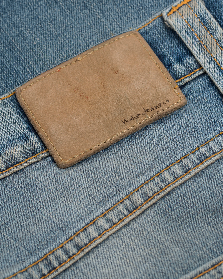 Herr | Jeans | Nudie Jeans | Lean Dean Organic Slim Fit Stretch Jeans Natural Fade