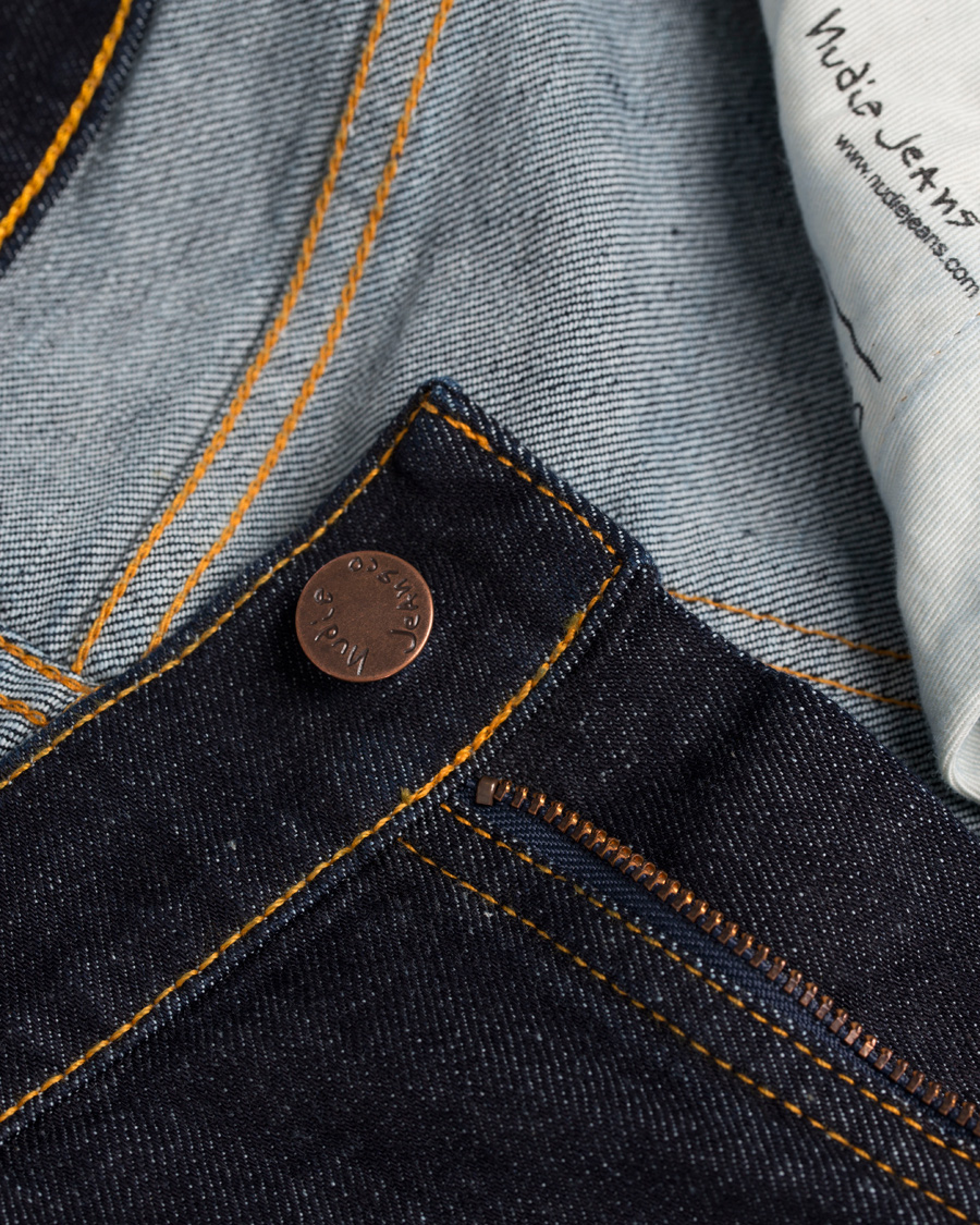 Herr | Jeans | Nudie Jeans | Long John Organic Slim Fit Stretch Jeans Twill Rinsed