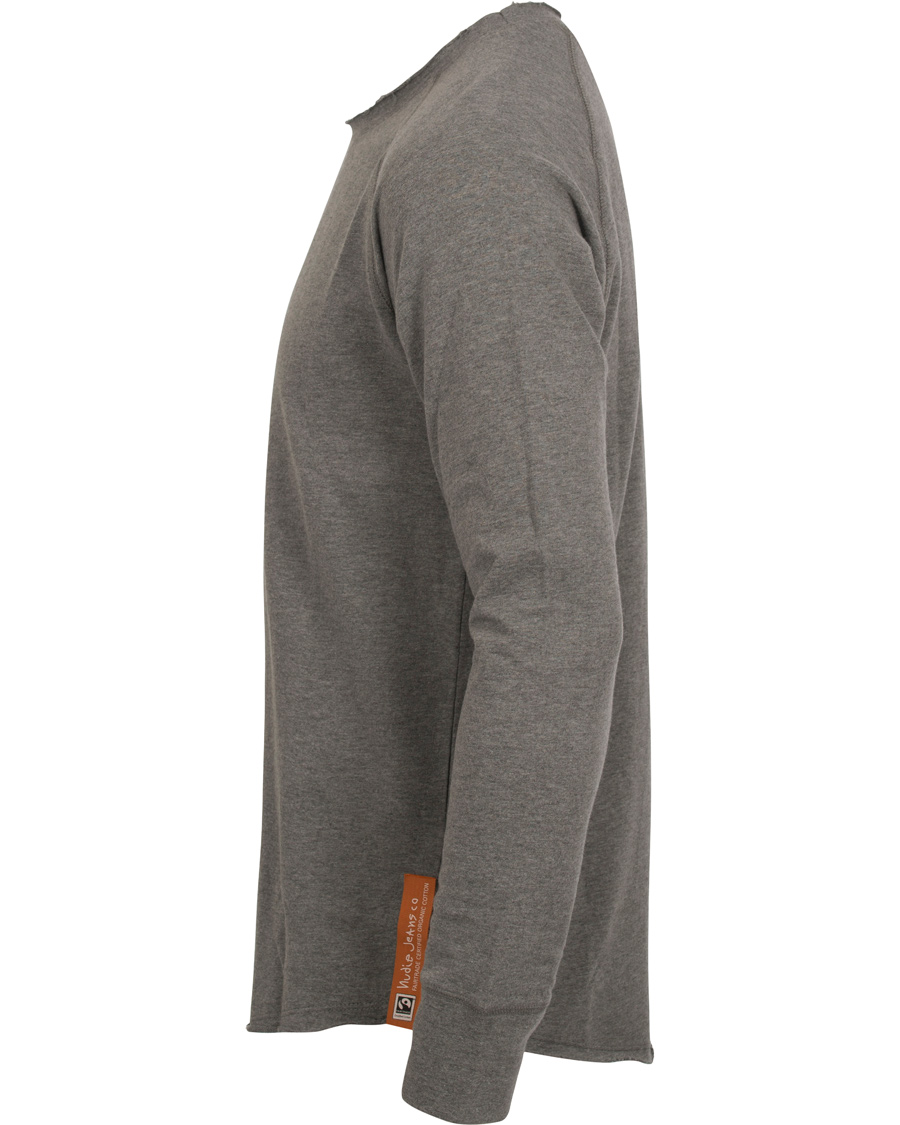 Herr | Tröjor | Nudie Jeans | Melvin Light Sweater Grey Melange