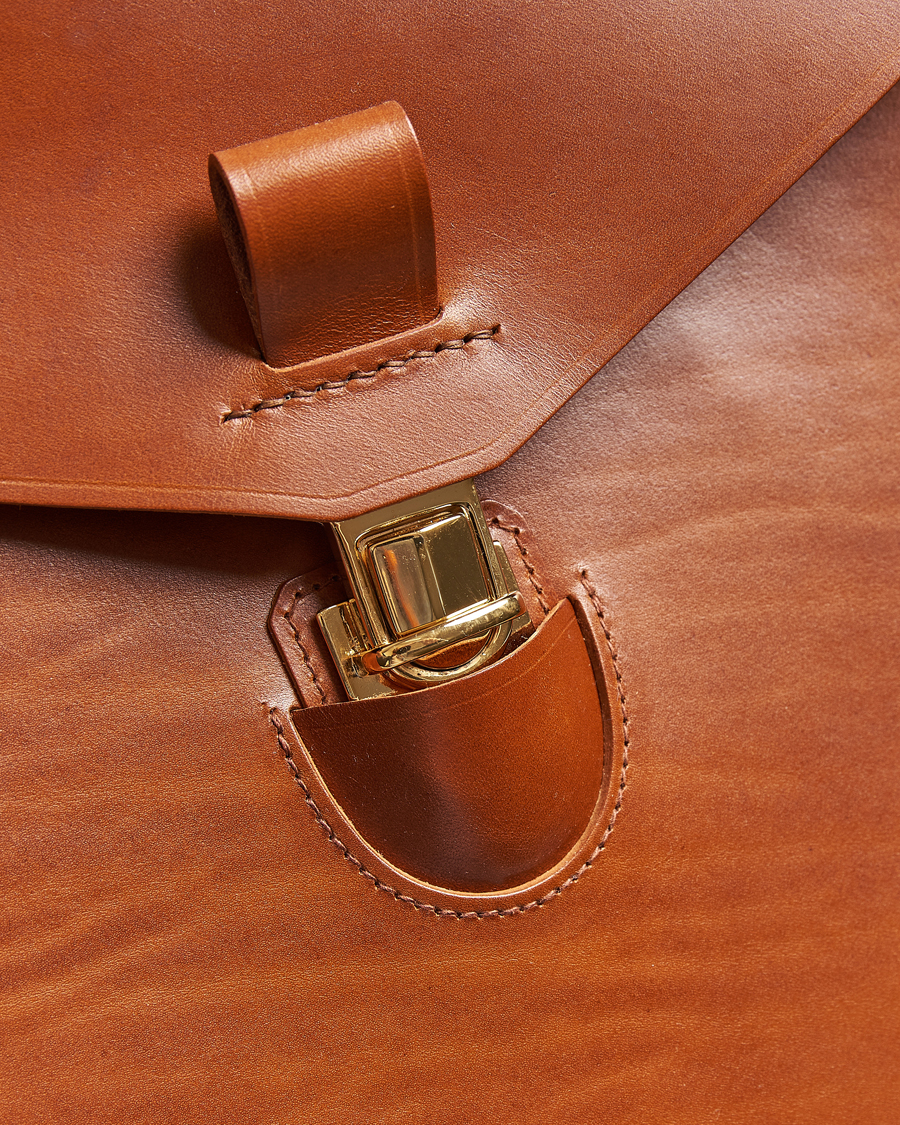 Herr | Väskor | Tärnsjö Garveri | TG1873 Briefcase Cognac