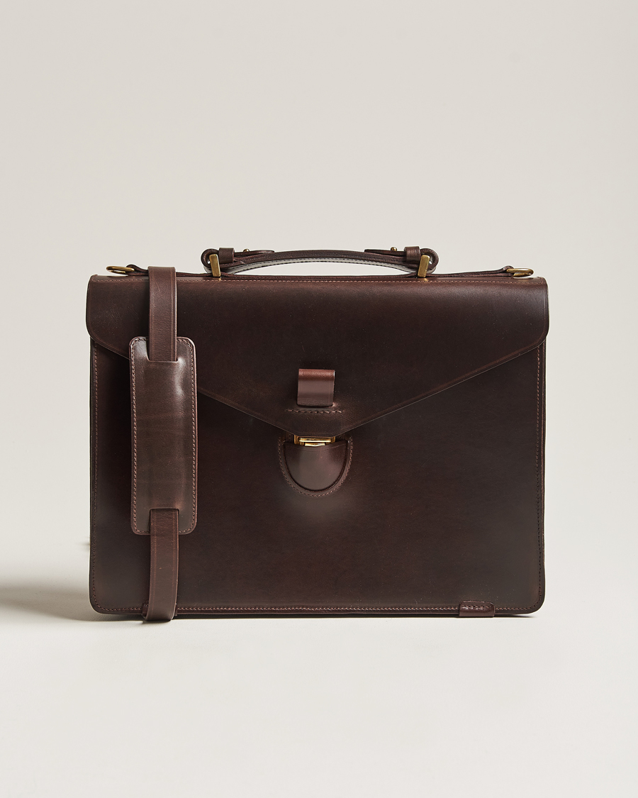 Herr | Väskor | Tärnsjö Garveri | TG1873 Briefcase Dark Brown