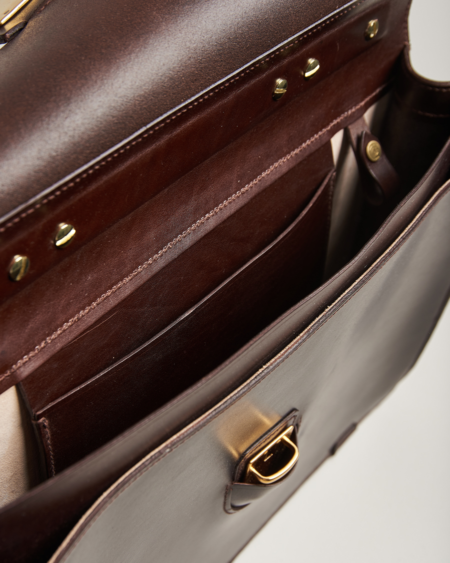 Herr | Väskor | Tärnsjö Garveri | TG1873 Briefcase Dark Brown