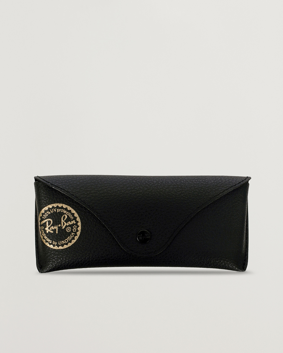 Herr | Solglasögon | Ray-Ban | 0RB4165 Justin Polarized Wayfarer Sunglasses Black/Grey