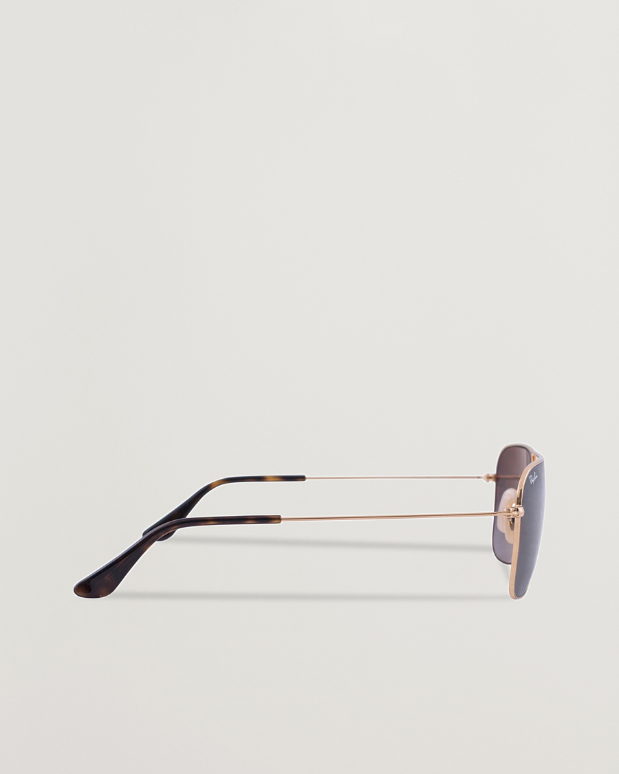 Herr | Solglasögon | Ray-Ban | 0RB3136 Caravan Sunglasses Gold/Grey