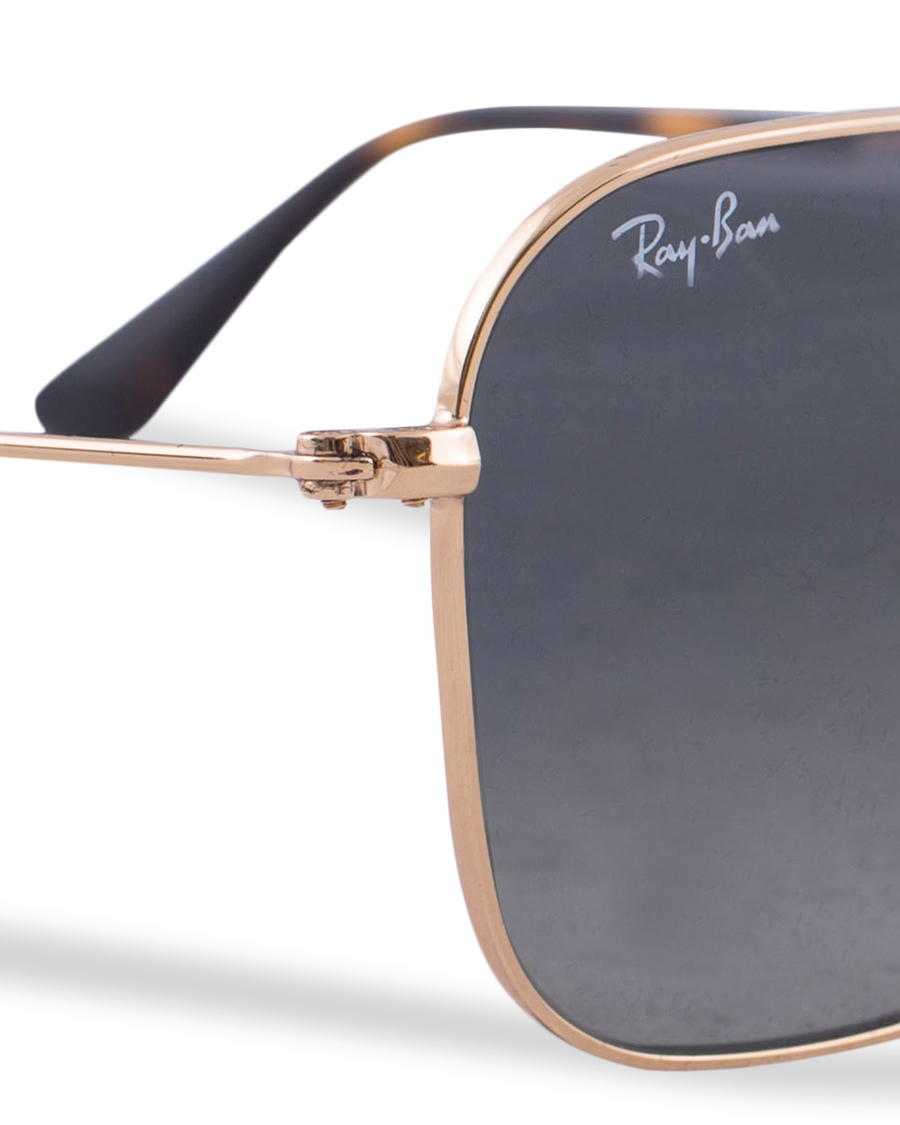 Herr | Solglasögon | Ray-Ban | 0RB3136 Caravan Sunglasses Gold/Grey