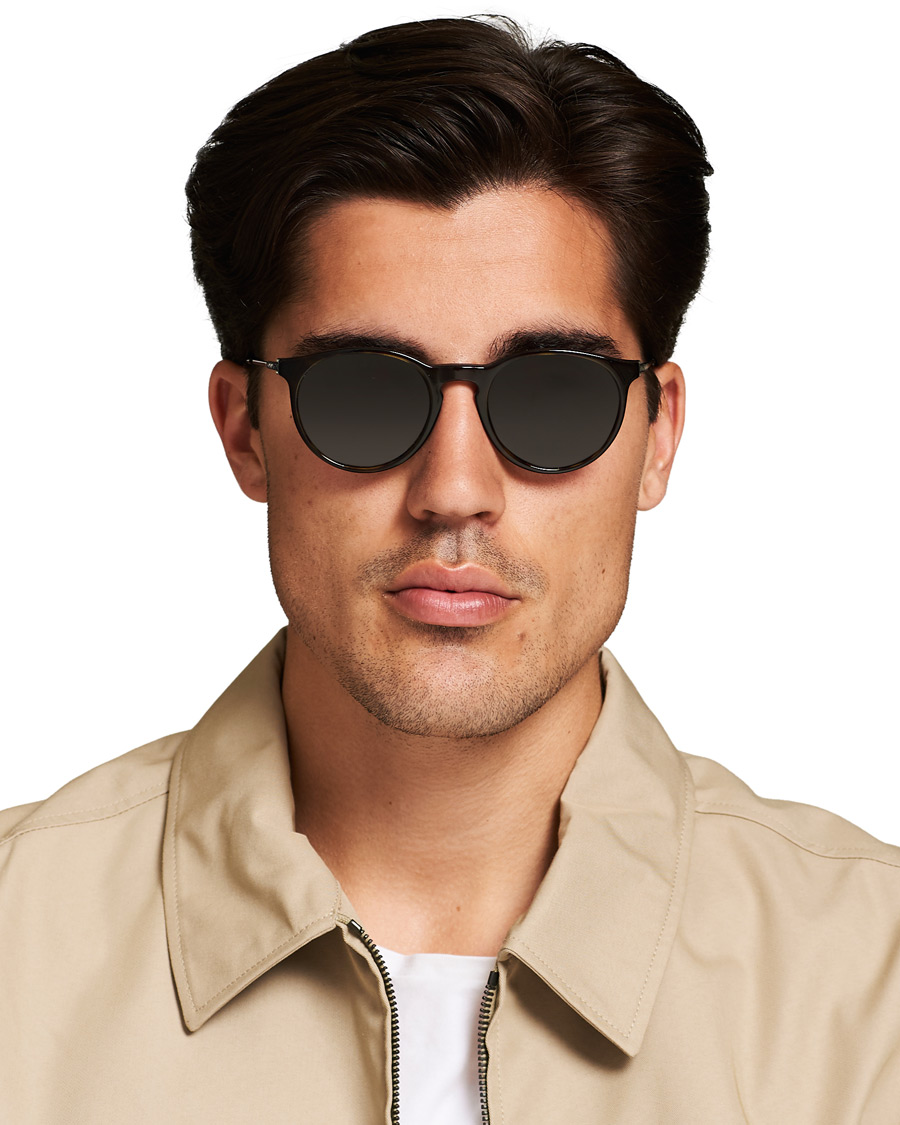 Herr | Polo Ralph Lauren 0PH4096 Round Sunglasses Havana/Grey | Polo Ralph Lauren | 0PH4096 Round Sunglasses Havana/Grey
