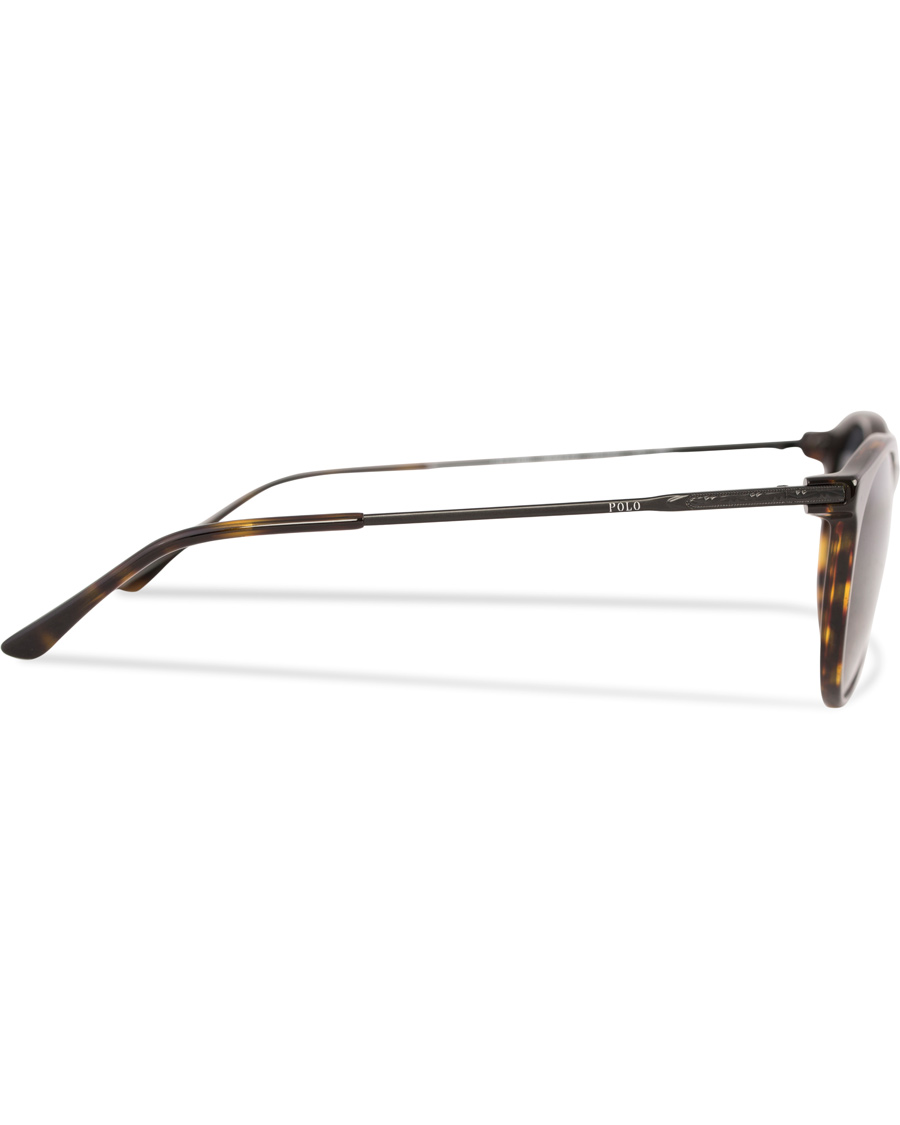 Herr | Polo Ralph Lauren 0PH4096 Round Sunglasses Havana/Grey | Polo Ralph Lauren | 0PH4096 Round Sunglasses Havana/Grey