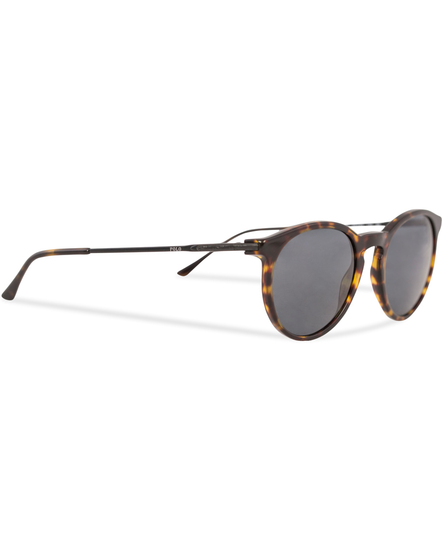 Herr | Polo Ralph Lauren 0PH4096 Round Sunglasses Havana/Grey | Polo Ralph Lauren | 0PH4096 Round Sunglasses Havana/Grey