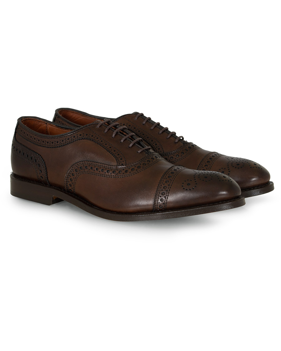 Herr | Allen Edmonds Strand Brogue Dark Brown Calf | Allen Edmonds | Strand Brogue Dark Brown Calf