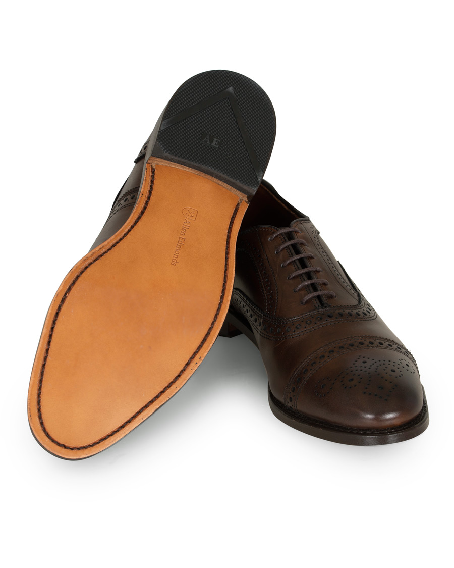 Herr | Allen Edmonds Strand Brogue Dark Brown Calf | Allen Edmonds | Strand Brogue Dark Brown Calf