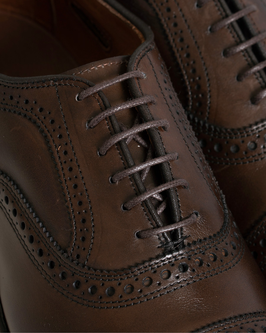 Herr | Allen Edmonds Strand Brogue Dark Brown Calf | Allen Edmonds | Strand Brogue Dark Brown Calf