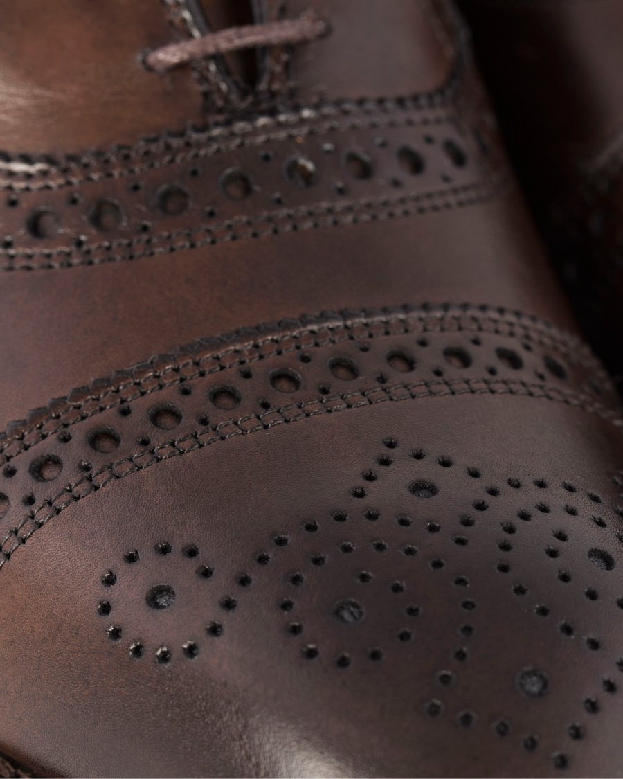 Herr | Allen Edmonds Strand Brogue Dark Brown Calf | Allen Edmonds | Strand Brogue Dark Brown Calf