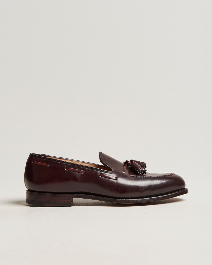 Herr | Crockett & Jones Cavendish Tassel Loafer Burgundy Cordovan | Crockett & Jones | Cavendish Tassel Loafer Burgundy Cordovan