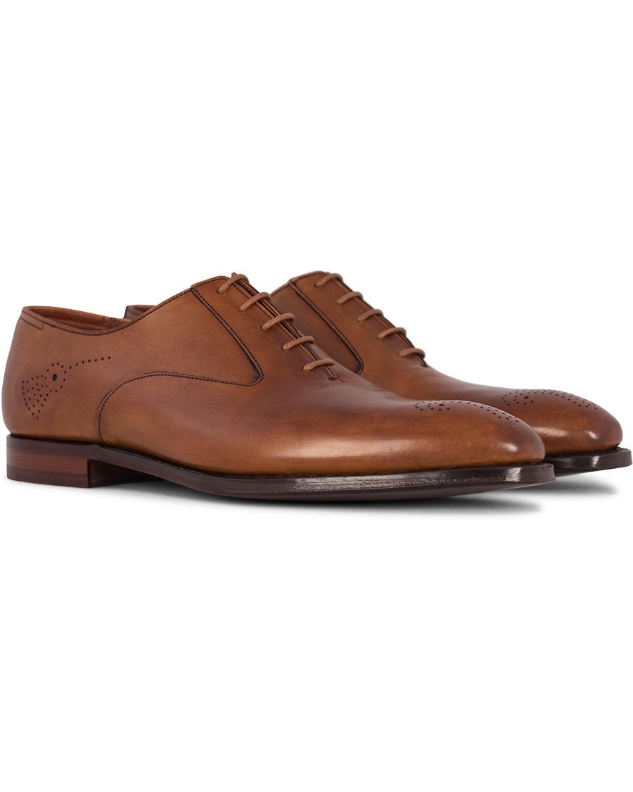 Herr | Crockett & Jones Handgrade Rosemoor Oxford Tan Calf | Crockett & Jones | Handgrade Rosemoor Oxford Tan Calf