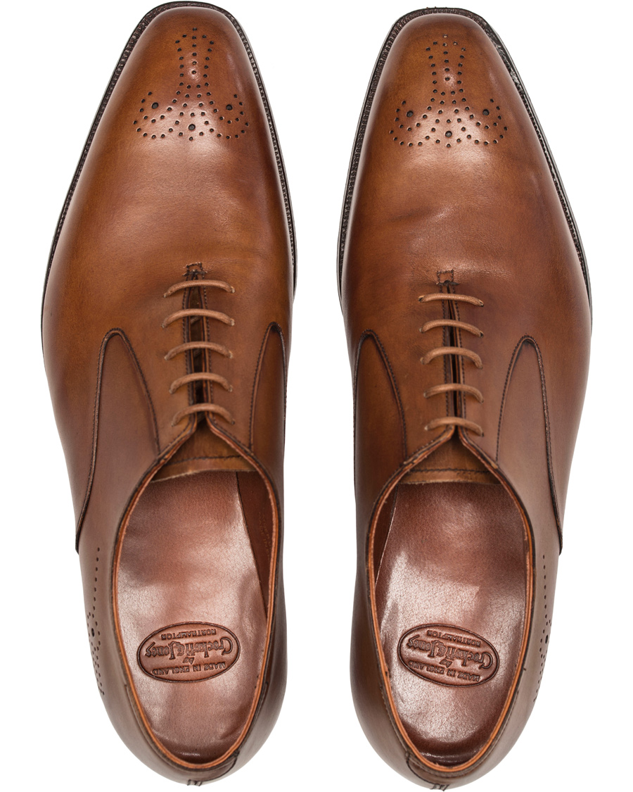 Herr | Crockett & Jones Handgrade Rosemoor Oxford Tan Calf | Crockett & Jones | Handgrade Rosemoor Oxford Tan Calf