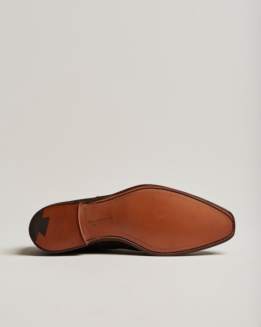 Herr | Crockett & Jones Hallam Oxford Espresso Suede | Crockett & Jones | Hallam Oxford Espresso Suede