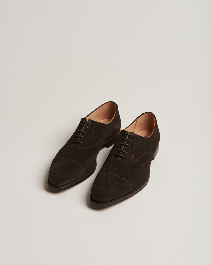 Herr | | Crockett & Jones | Hallam Oxford Espresso Suede