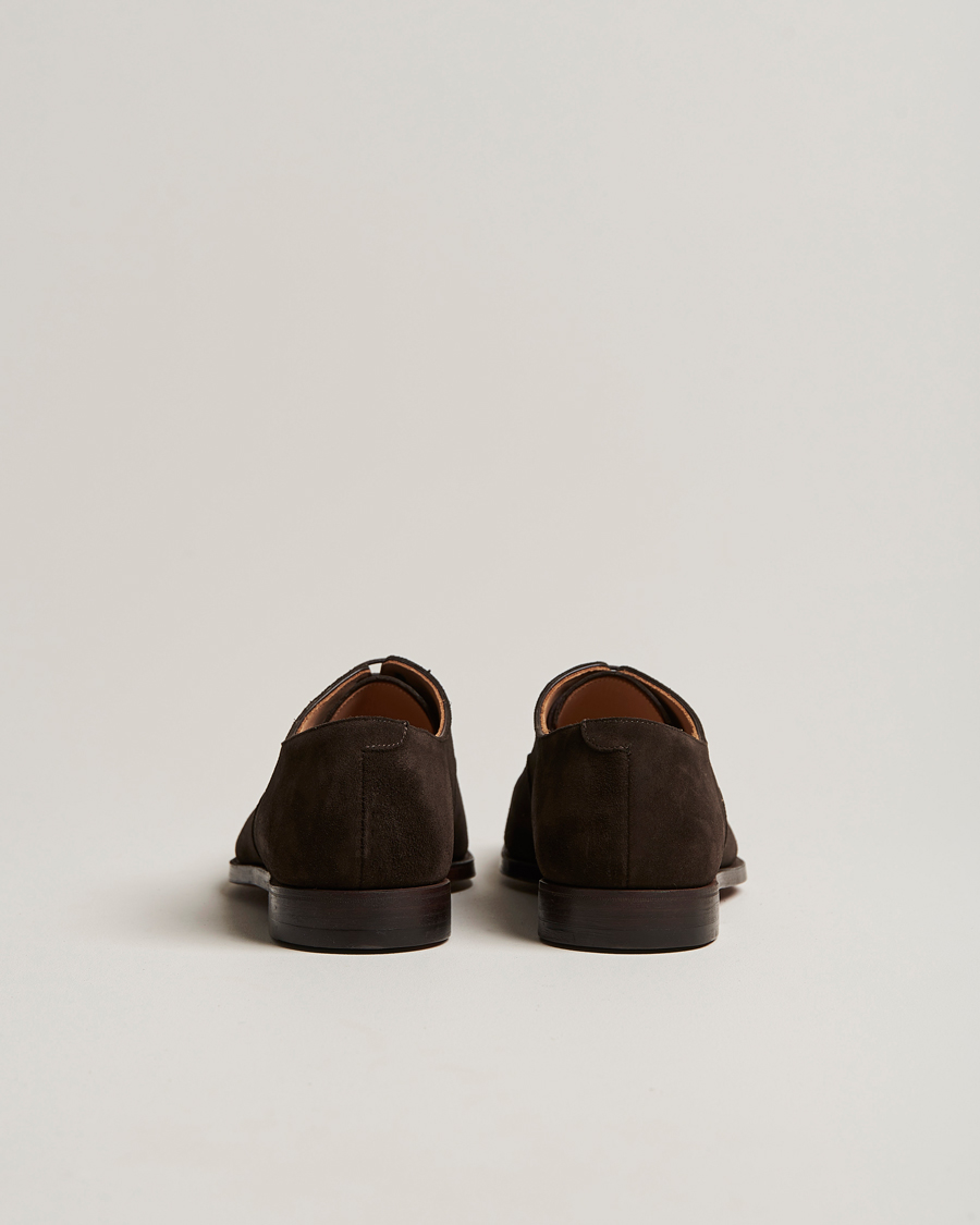 Herr | Crockett & Jones Hallam Oxford Espresso Suede | Crockett & Jones | Hallam Oxford Espresso Suede