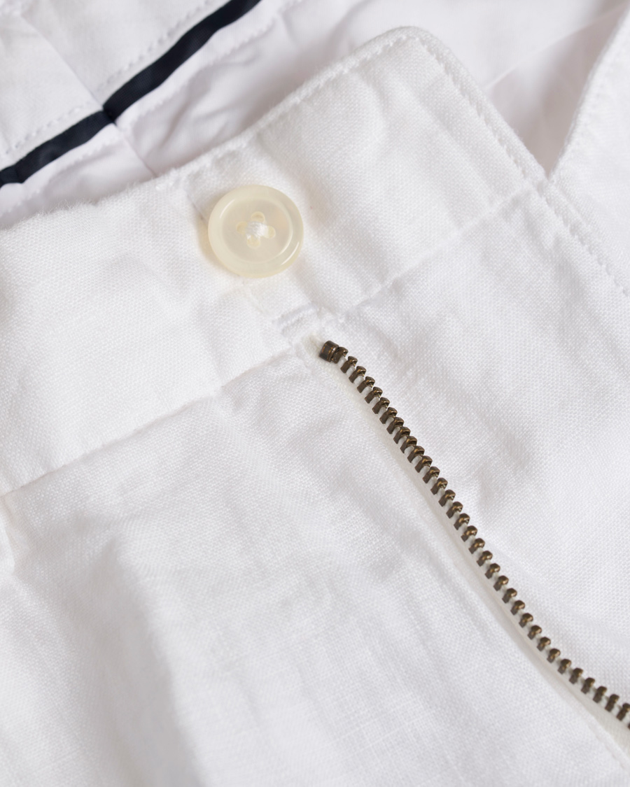 Herr | Byxor | Polo Ralph Lauren | Linen Trousers White