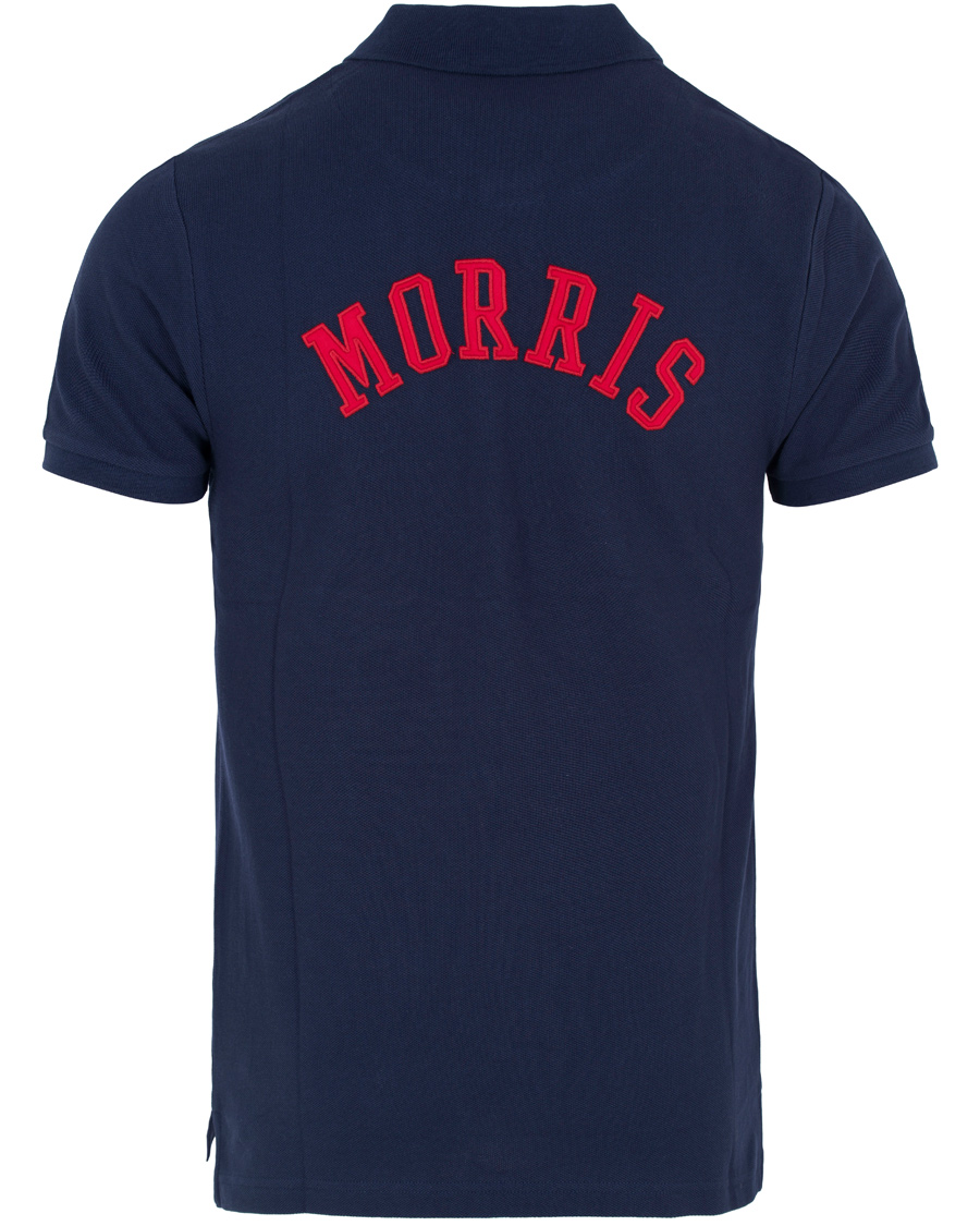 Herr | Pikéer | Morris | Logo Piqué Old Blue