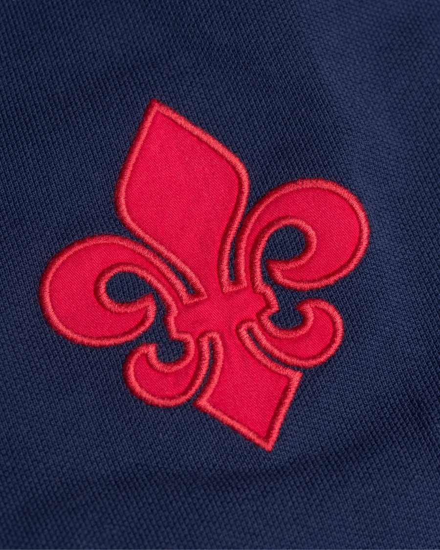 Herr | Pikéer | Morris | Logo Piqué Old Blue