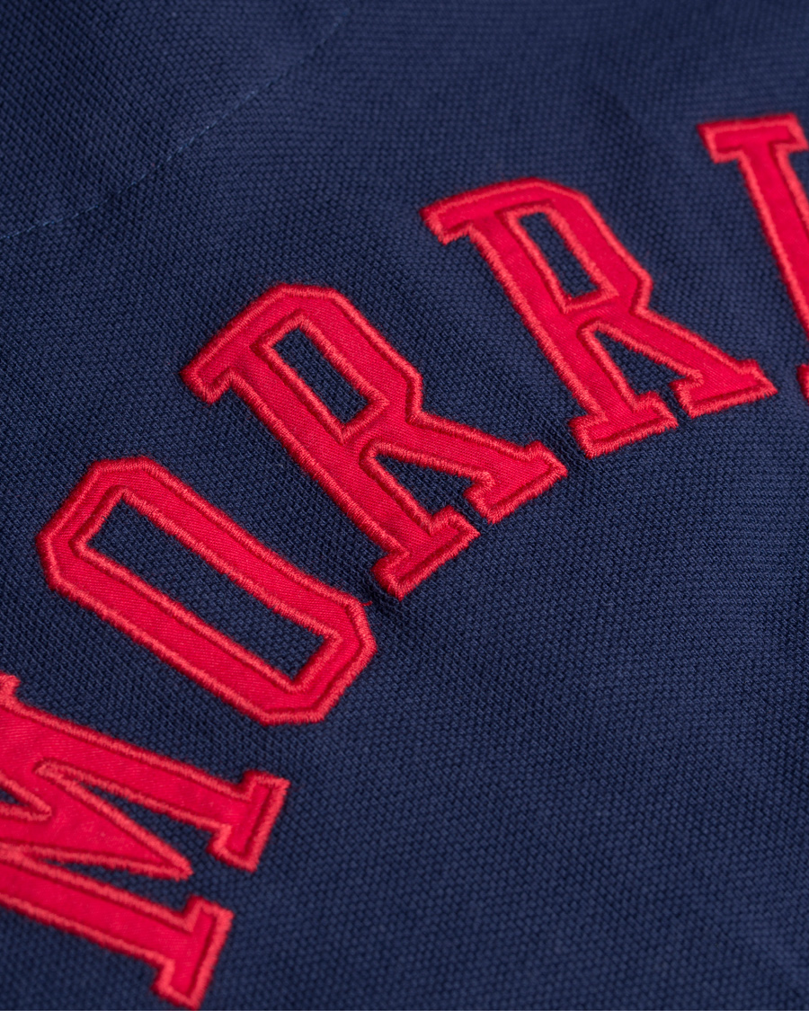 Herr | Pikéer | Morris | Logo Piqué Old Blue