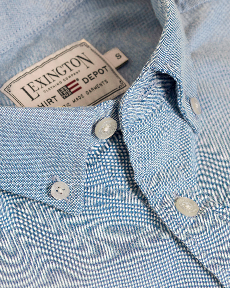 Herr | Skjortor | Lexington | Kyle Button Down Oxford Shirt Classic Blue