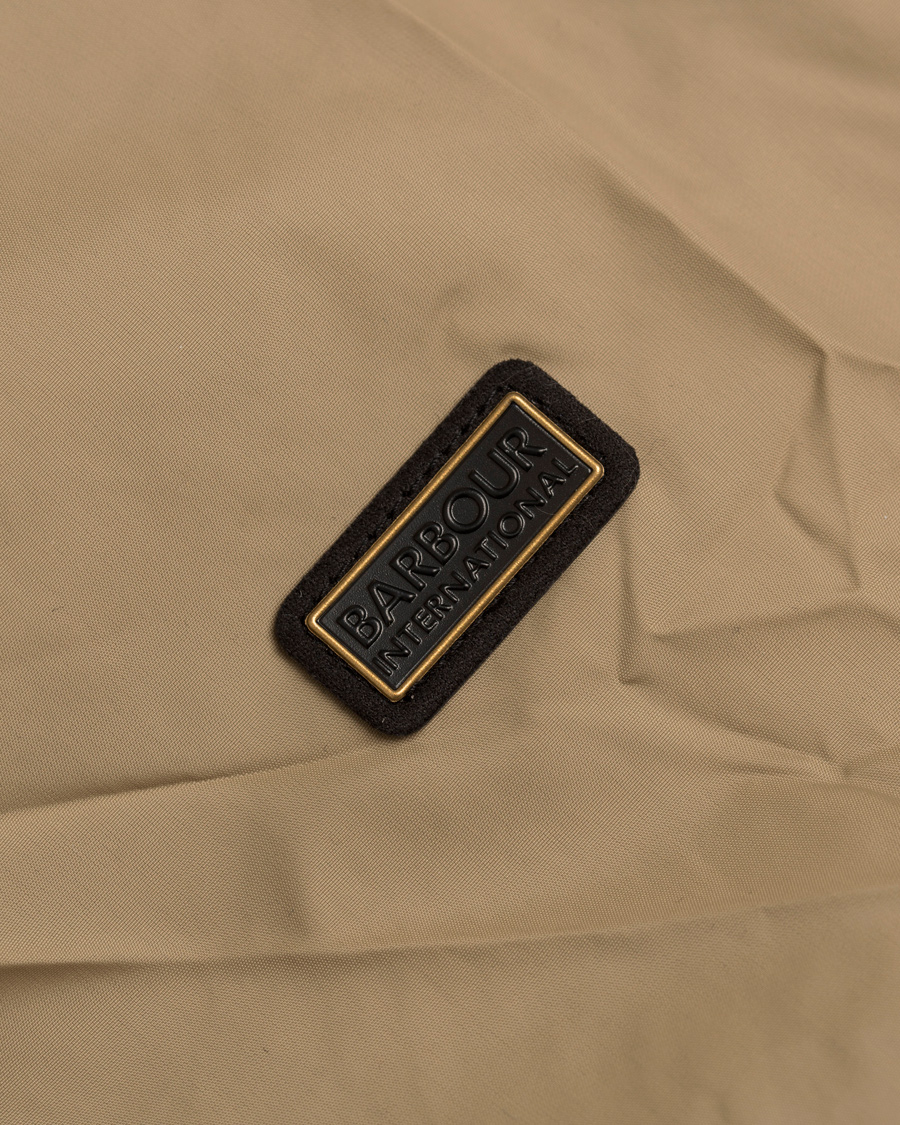 Herr | Jackor | Barbour International | Track Jacket Military Brown
