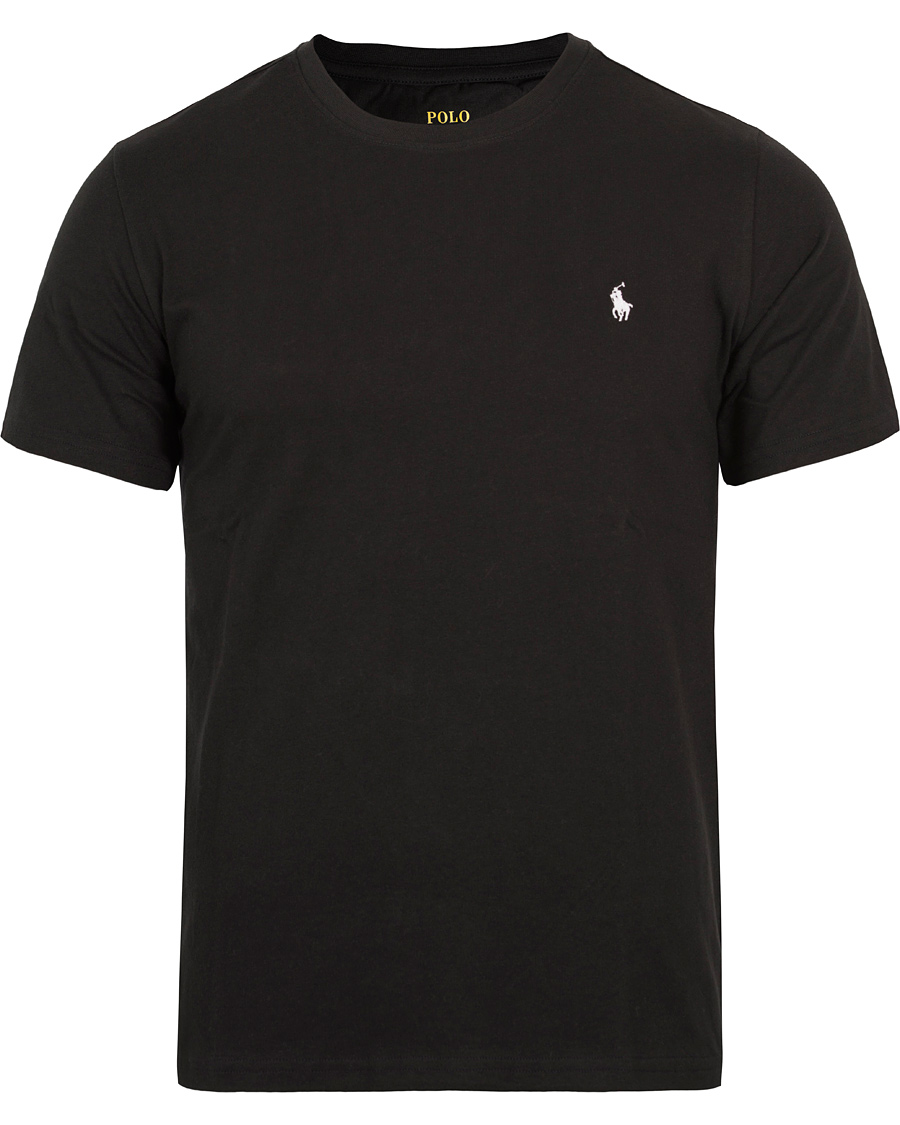 Herr | T-Shirts | Polo Ralph Lauren | Short Sleeve Crew Neck Tee Black