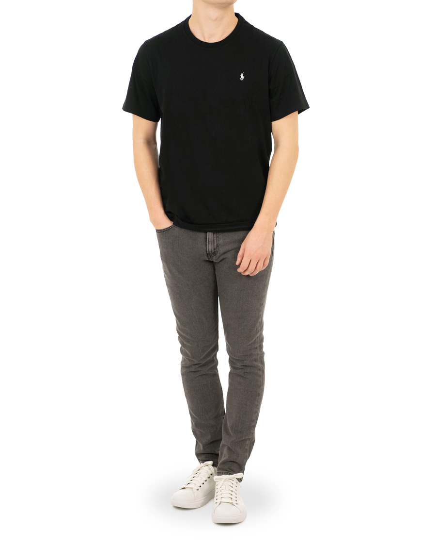 Herr | T-Shirts | Polo Ralph Lauren | Short Sleeve Crew Neck Tee Black