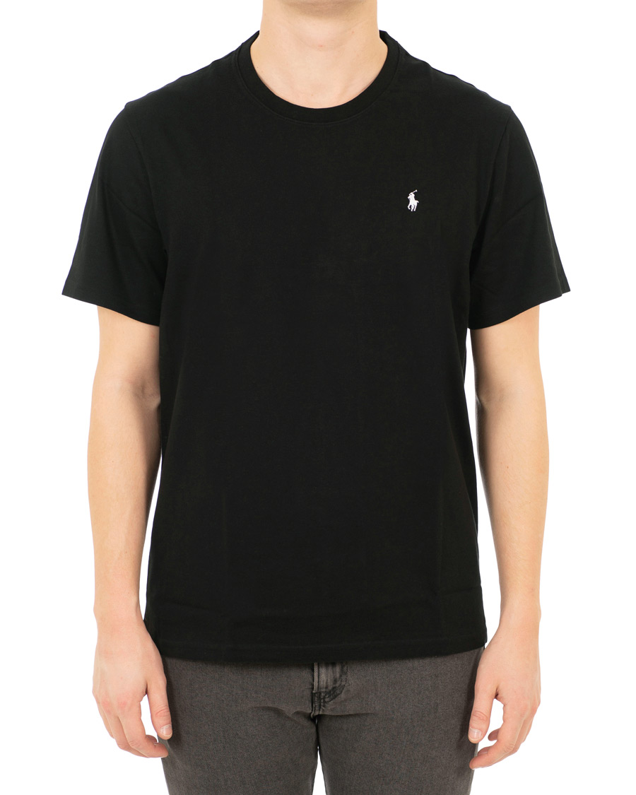 Herr | T-Shirts | Polo Ralph Lauren | Short Sleeve Crew Neck Tee Black