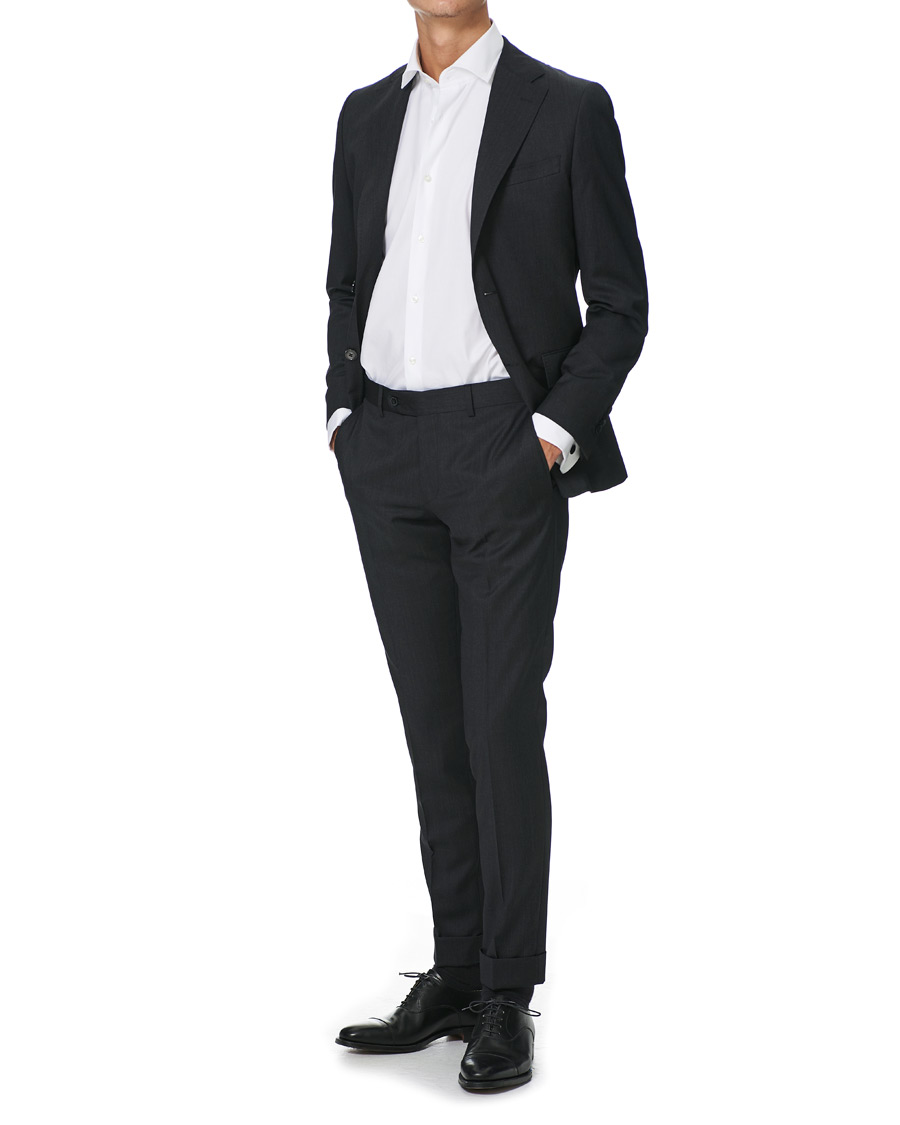 Herr | Skjortor | BOSS BLACK | BOSS Gardner Regular Fit Shirt Double Cuff White