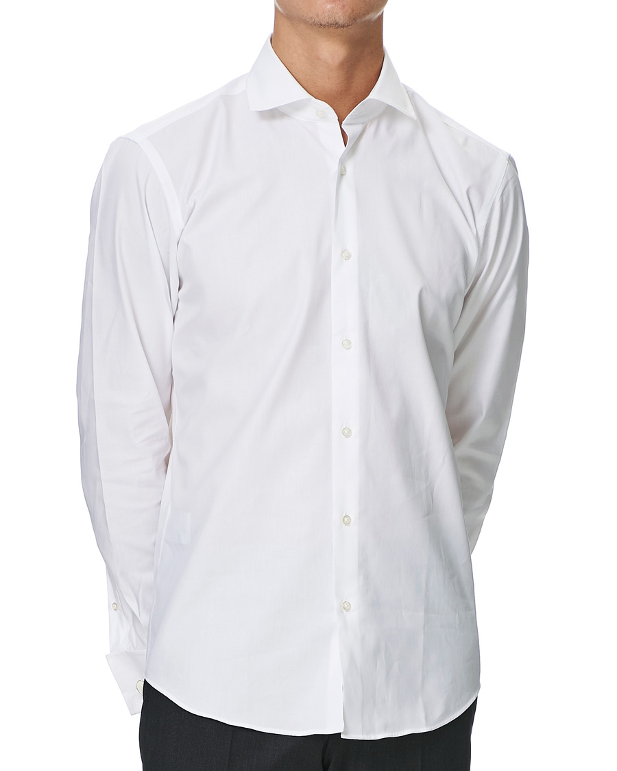Herr | Skjortor | BOSS BLACK | BOSS Gardner Regular Fit Shirt Double Cuff White